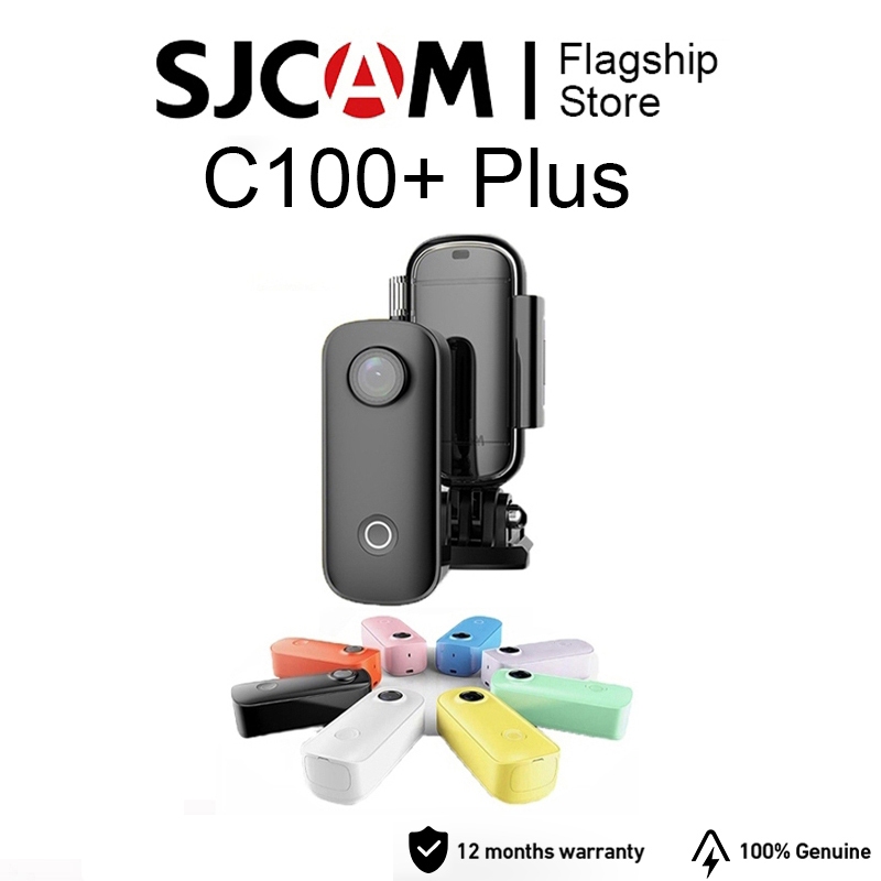 SJCAM C100+ Plus Action Camera 4K/30FPS WiFi Camera Live Portrait Mode Mini Camera Motorcycle Camera